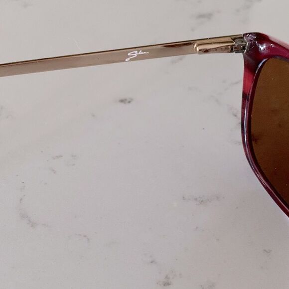 Salsa Red Cat Eye Eyeglasses - Picture 2 of 8